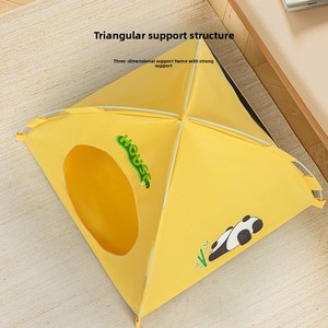 고양이 텐트 강아지 집 접이식 천 타입 열전달 텐트 애완동물 캠핑 실내외 사계절용 - Product Image 4