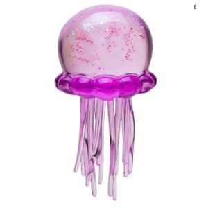 Sensory Jellyfish Squishy Toy, Fidget Toy for Autism, Soft Glitter <b>Squeeze</b> <b>Ball</b> - Product Image 3