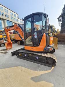 Mini-excavatrice Hitachi Zaxis 55USR d'occasion du Japon, 5,5 tonnes, avec moteur, boîte de vitesses, PLC, pompe hydraulique, roulement, à vendre - Product Image 5