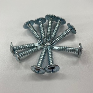 Vis autoperceuses M4.8 x 25 mm à tête profilée modifiée, zinguées CR3+, vis pour charpente en acier, acier au carbone C1022, Homn Reen - Product Image 2