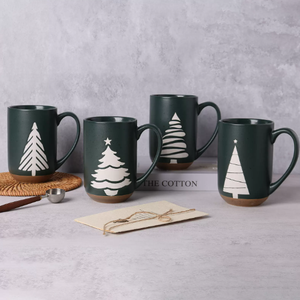 Factory Direct China Christmas Themed Exquisite Vintage Style Porcelain Tea Coffee <b>Ceramic</b> <b>Mug</b> - Product Image 6