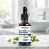 Sérum Liquide Éclaircissant à la Vitamine C 30ml – Hydratant et Unifiant le Teint, Atténue les Taches Brunes, à l'Acide Hyaluronique pour Tous Types de Peau