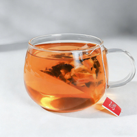 Thé Pu'erh Naturel Chenpi Directement de l'Usine, Infusion Rouge Intense, Fini Doux et Rafraîchissant, Apaise l'Estomac Après les Repas, Vente en Gros OEM
