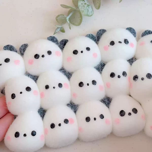 Jouets Squishy Panda Extensibles Anti-Stress en Silicone Mini Unisexe pour Adultes Enfants Fêtes Anniversaires - Product Image 1