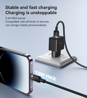 Câble de données tressé en alliage d'aluminium USB vers IP Yesido 3 mètres 12W à charge rapide CA134L