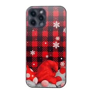 Логотип клиента Рождественский мультяшный чехол Полная защита противоударный силиконовый чехол для телефона 14 Pro Max