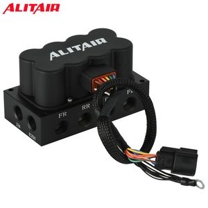 Kit de suspension pneumatique 12V Alitair Chine, collecteur Lowrider, commande de soupape AVUC4, système de suspension pneumatique, autres pièces de suspension - Product Image 4