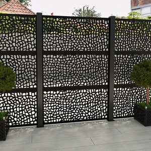 Clôture en <span class=keywords><strong>treillis</strong></span> WPC <span class=keywords><strong>pour</strong></span> plantes grimpantes couleur <span class=keywords><strong>bois</strong></span> de bambou blanc brun vert - Product Image 5