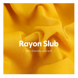 Lino Viscose Slub Venta Al Por Mayor Woven Rayon Slub Textured 140gsm Similar Linen Shaoxing para niñas Pijamas - Product Image 2