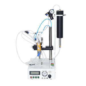 एलईडी बल्ब गोंद वितरण मशीन/गोल चक्र गोंद निकालने की मशीन - Product Image 2