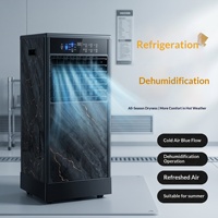 Climatiseur mobile portable JF-106, refroidissement/chauffage, humidification, purification, télécommande, écran tactile, en stock