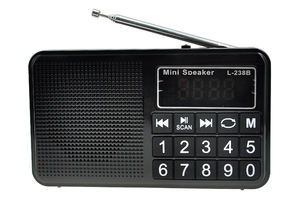 <span class=keywords><strong>Lecteur</strong></span> MP3 <span class=keywords><strong>portable</strong></span> mini LCJ L-238B, radio FM, <span class=keywords><strong>lecteur</strong></span> de <span class=keywords><strong>carte</strong></span> USB et <span class=keywords><strong>SD</strong></span>, haut-parleur audio musical - Product Image 4