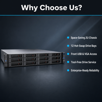 Server Rak 2U Prosesor Generasi Terbaru Rentang Ekspansi Memori Besar Tray Disk Hot Swap Opsi Kipas Redundant YUFENG2288H V7-A