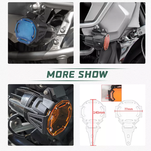 XXUN 오토바이 부품 스포트 라이트 커버 안개등 프로텍터 BMW R1200GS R1250GS F850GS F750GS ADV 어드벤처 <span class=keywords><strong>LC</strong></span> - Product Image 6