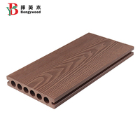 Vente en gros de terrasse extérieure en bois texture 140*25mm terrasse en plastique composite étanche Wpc