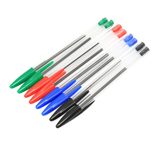 Stylo à bille en plastique simple avec logo personnalisé en gros, stylo promotionnel classique pour l'écriture - Product Image 2