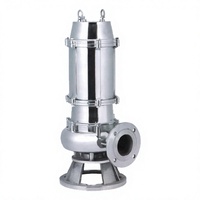 Pompe submersible à eaux usées WQ professionnelle en acier inoxydable 316L multi-usages et efficace pour les usines chimiques