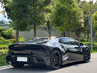 Capot moteur en fibre de carbone style V pour Lamborghini Huracan LP580-2 LP610-4 2014+ Kit carrosserie
