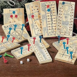 Jeu de société <span class=keywords><strong>en</strong></span> bois EASTOMMY, <span class=keywords><strong>jeux</strong></span> de voyage classiques - Product Image 1