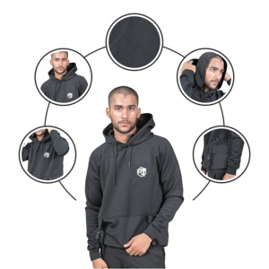 Sudadera con capucha para hombre Las mejores sudaderas con capucha Fabricantes Ropa de ropa de calle en blanco personalizada Sudadera con capucha de gran tamaño para hombre - Product Image 5