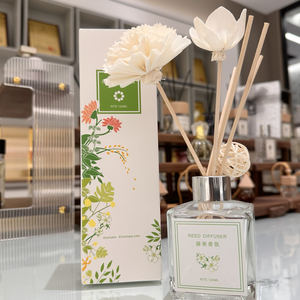 Ensemble cadeau diffuseur de <span class=keywords><strong>parfum</strong></span> d'ambiance de luxe industriel personnalisé en gros, flacon en verre cristal, décoration d'intérieur - Product Image 1