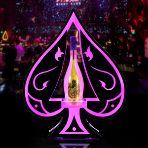 ที่วางไวน์อะคริลิค Ace Of Spades สำหรับโชว์แชมเปญ ตกแต่งบาร์ปาร์ตี้ - Product Image 3