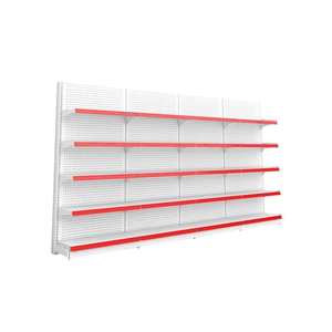 ชั้นวางสินค้าเหล็กดีไซน์ใหม่ ราคาแข่งขันสำหรับร้านค้าปลีก ระบบชั้นวางสินค้าไฮเปอร์มาร์เก็ต ชั้นวางซุปเปอร์มาร์เก็ต - Product Image 1