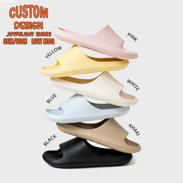 2026 Summer EVA Environmentally Friendly Materials Slip-resistant Open-Toe Custom Unisex Slides slippers Outdoor Beach