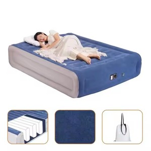 New Arrival Pvc Flocking Inflatable <strong>Air</strong> Mattress With Built in <strong>Air</strong> Pumps Self Inflating <strong>Air</strong> <strong>Bed</strong> 190*137Cm Inflatable <strong>Sofa</strong> <strong>Bed</strong> - Product Image 2