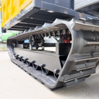 Mini-dumper sur chenilles tout-terrain diesel 3 tonnes CE Euro 5 à chargement automatique