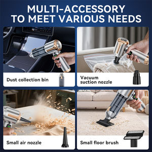<span class=keywords><strong>Aspirateur</strong></span> de <span class=keywords><strong>voiture</strong></span> 2 en 1 sans fil, souffleur de poussière portable, dépoussiéreur d'air, moteur sans balais 18KPA, <span class=keywords><strong>aspirateur</strong></span> de <span class=keywords><strong>voiture</strong></span> miniature de type C rechargeable - Product Image 5