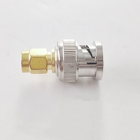 Adaptateur d'antenne 50 ohms, connecteur BNC mâle vers SMA mâle