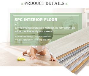 100% Waterproof Luxury UV Coating <strong>Click</strong> Interlocking <strong>Floor</strong> SPC <strong>Vinyl</strong> Plastic 4mm 5mm 6mm 7mm 8mm Anti-Slip for Indoor Villa - Product Image 6