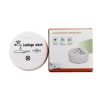 9v Batterie Indépendant Sans Fil Fuite D'eau Capteur de Fuite D'eau 90 dB Volume Alarme De Fuite D'eau Maison Cuisine Toilette Détecteur De Sol