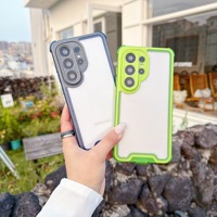 Coque de téléphone transparente avec logo personnalisé OEM au prix d'usine pour Samsung Galaxy S26 Ultra S25, coque arrière en acrylique ajustée, anti-chute