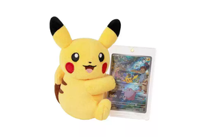 Peluche 100% Auténtico de Pokémon Scarlet & Violet, Personaje Cheeky Cheeks V, con Caja de Regalo y Tarjeta, Entrega Rápida y Soporte Postventa - Product Image 2