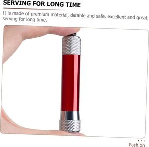 Custom LOGO <b>Led</b> <b>Flashlight</b> Mini UV <b>Flashlight</b> Keychain Bulk 5-<b>LED</b> Portable Mini Keychain <b>Flashlight</b> Aluminum Handheld - Product Image 5