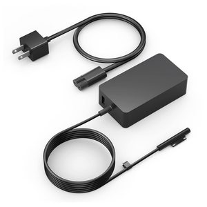 Adaptateur de <span class=keywords><strong>chargeur</strong></span> pour ordinateur portable Microsoft <span class=keywords><strong>Surface</strong></span> <span class=keywords><strong>Pro</strong></span> 8 <span class=keywords><strong>X</strong></span> 7 6 5 4 3, 65W 15V 4A, <span class=keywords><strong>chargeur</strong></span> d'alimentation <span class=keywords><strong>Surface</strong></span>, type électrique - Product Image 1