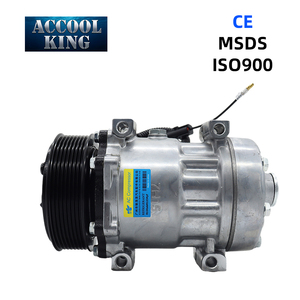 Compresseur AC 12V SD7H15-4420 pour climatiseur de voiture CAT - Product Image 1