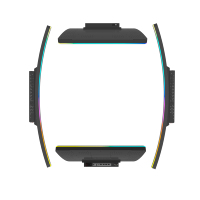 Monitor Curvo Táctil LED LCD de 43 Pulgadas Tipo C, Duradero, PCAP Firelink, 4k HD 3840*2160, Vertical para Juegos