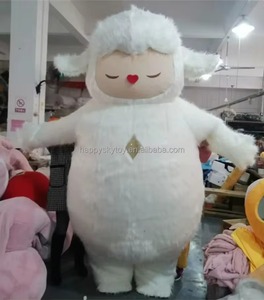 Costume de mascotte de <span class=keywords><strong>mouton</strong></span> gonflable personnalisé unisexe pour adultes pour les fêtes de Mardi Gras/Carnaval - Product Image 4