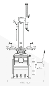 UE-906B Moto <span class=keywords><strong>Pneu</strong></span> <span class=keywords><strong>Machine</strong></span> de Démontage - Product Image 4