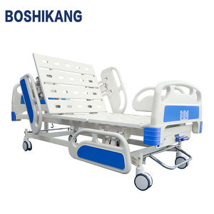 Lit d'hôpital manuel d'alimentation d'usine lit de soins infirmiers électrique à fonction unique avec ABS et acier/<span class=keywords><strong>meubles</strong></span> de civière en matériau métallique - Product Image 3