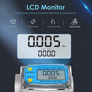 Zj Thông Minh Điện tử nhiên liệu <span class=keywords><strong>Meter</strong></span> <span class=keywords><strong>Flow</strong></span> <span class=keywords><strong>Meter</strong></span> hiển thị kỹ thuật số 1''npt đầu vào/Outlet cho diesel, dầu hỏa, Xăng - Product Image 5