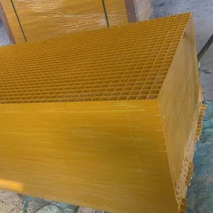 Trong suố<span class=keywords><strong>t</strong></span> FRP Grating mờ sợi thủy tinh đúc Grating trang trí GRP lưới lối đi - Product Image 2
