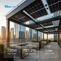 Panneau solaire monocristallin Trina Solar Vertex N 695W 700W 710W 720W, type N, I-TOPCon, module PV haute efficacité