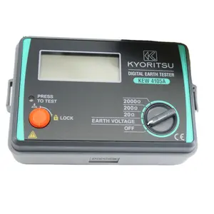 KEW4105A-H Digital Earth Resistance Tester Range 0-20/200/2000OHM Earth Tester Kyoritsu4105A-H