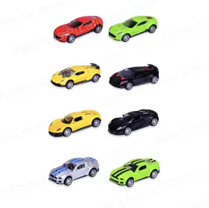 New toy Cars Various styles of vehicles Alloy Cars Small Mini metal pull-back children's toys Cast toys