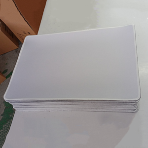 Custom Stitched Lock Edge Rubber Mousepad Sublimation <b>Mouse</b> <b>Pads</b> Blanks <b>White</b> <b>Mouse</b> Mat Bulk with Custom Size for Heat Press - Product Image 1