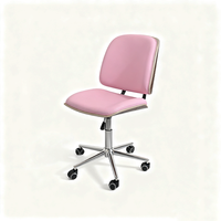 Tabouret de pédicure réglable moderne de luxe portable, respectueux de l'environnement, pour extensions de cils, chaise de maquillage pour technicien, dossier pour spa à domicile
